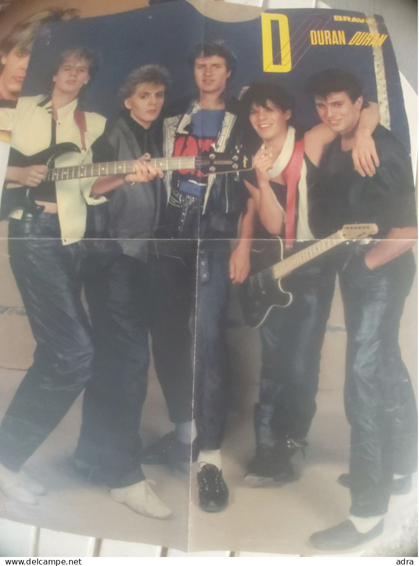 DURAN DURAN POSTER VINTAGE 52 X 40 Cm RARITY - Plakate