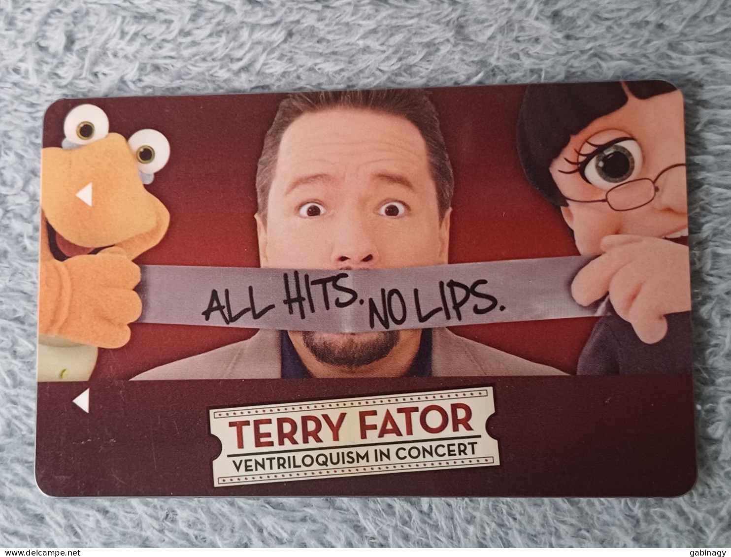 HOTEL KEYS - 2601 - USA - MIRAGE - TERRY FATOR - Hotel Keycards