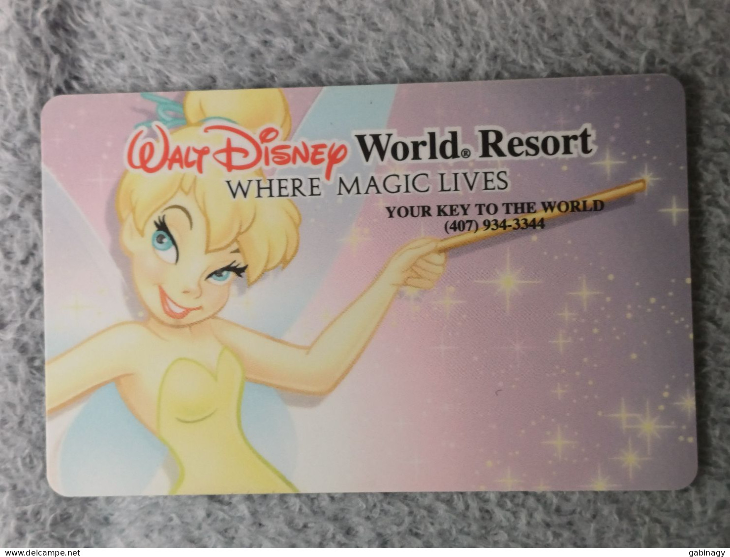 HOTEL KEYS - 2603 - USA - WALT DISNEY WORLD RESORT - Cartes D'hotel