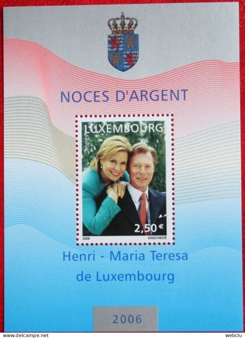 Luxemburg Luxembourg 2006 Mi 1701 Block Nr. 20 **, TOP! - Autres & Non Classés