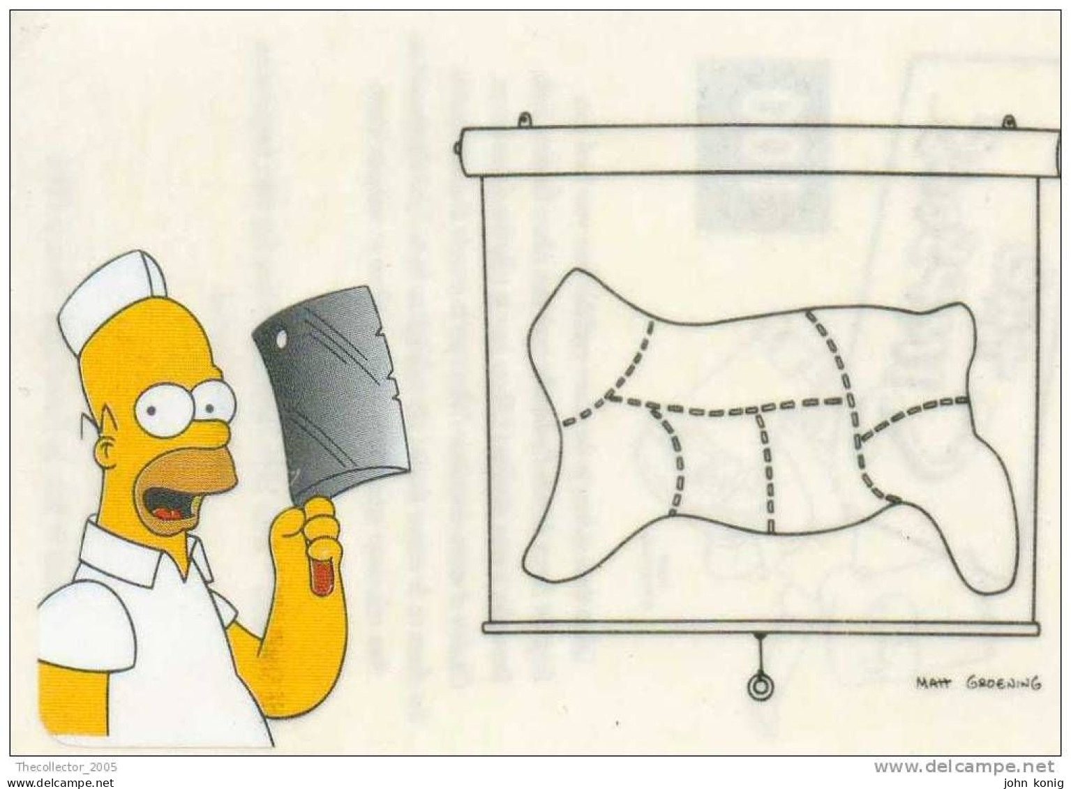Figurine Panini -The Simpsons (1999)-n.100 - NUOVA-MAI INCOLLATA - Italiaanse Uitgave