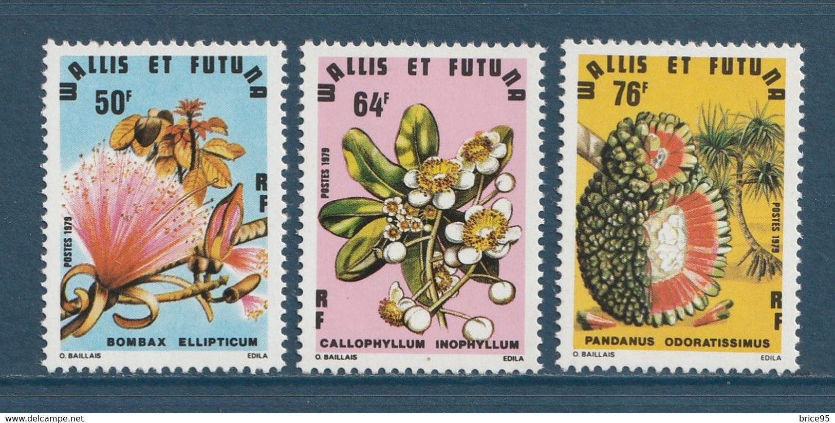 Wallis Et Futuna - YT N° 234 à 236 ** - Neuf Sans Charnière - 1979 - Nuovi