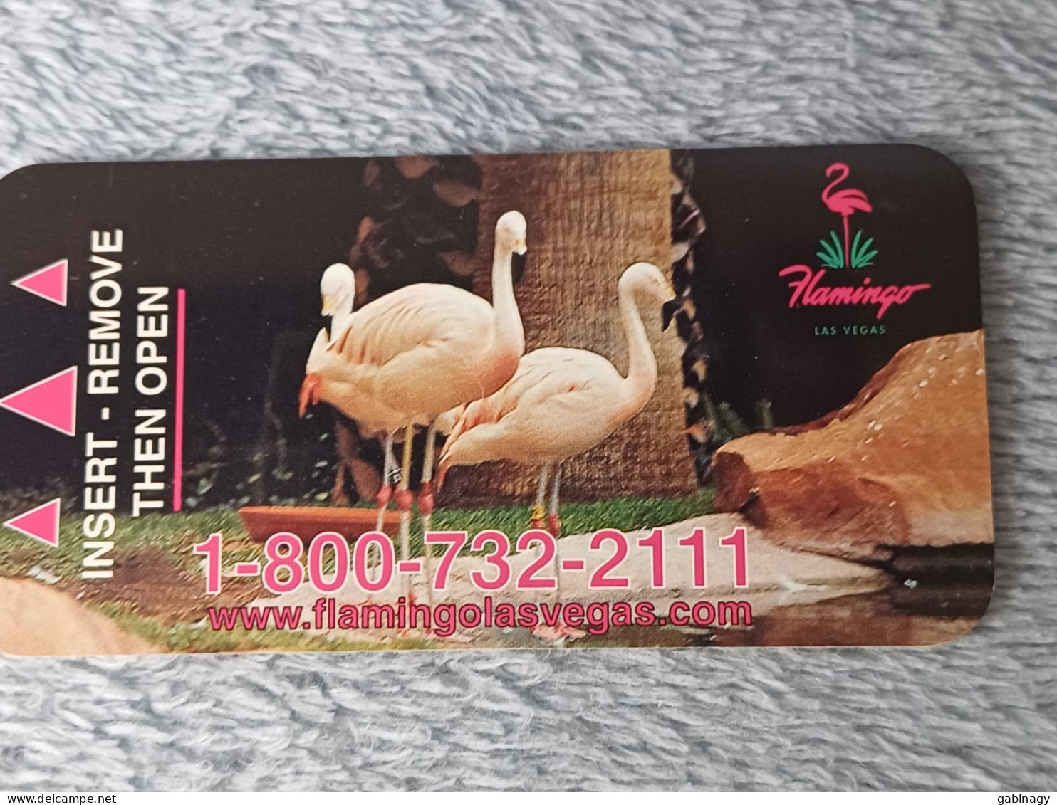 HOTEL KEYS - 2605 - USA - FLAMINGO LAS VEGAS - Hotel Keycards