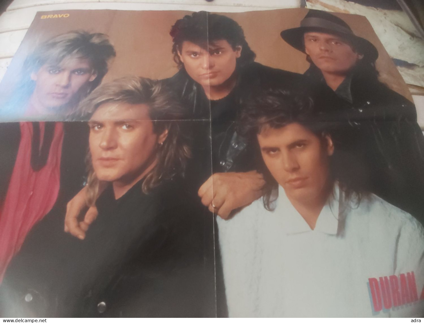 DURAN DURAN POSTER VINTAGE 40 X 52 Cm RARITY - Posters