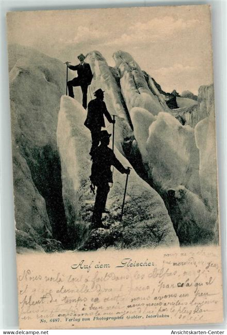 39418607 - Auf Dem Gletscher - Mountaineering, Alpinism