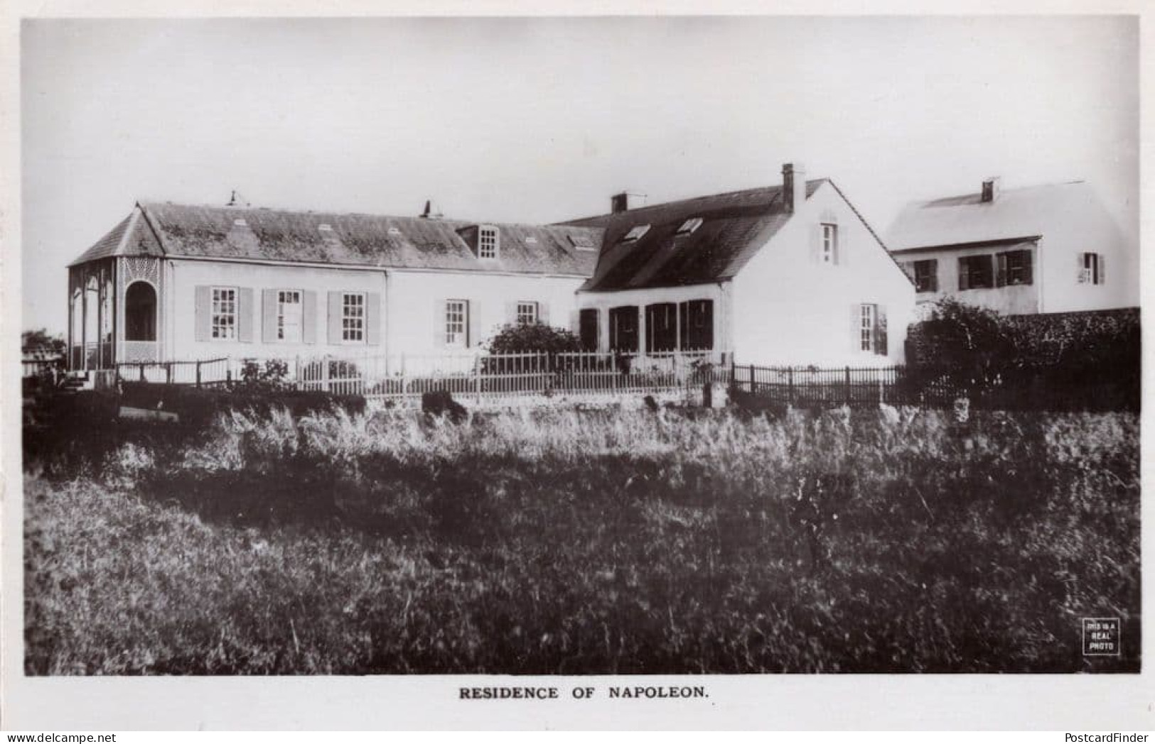 Residence Of Napoleon St Helena Old Real Photo Postcard - Ohne Zuordnung