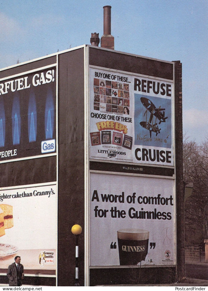 Guiness Gas Refuse Cruise Oil Leeds Poster Advertising Postcard - Leeds