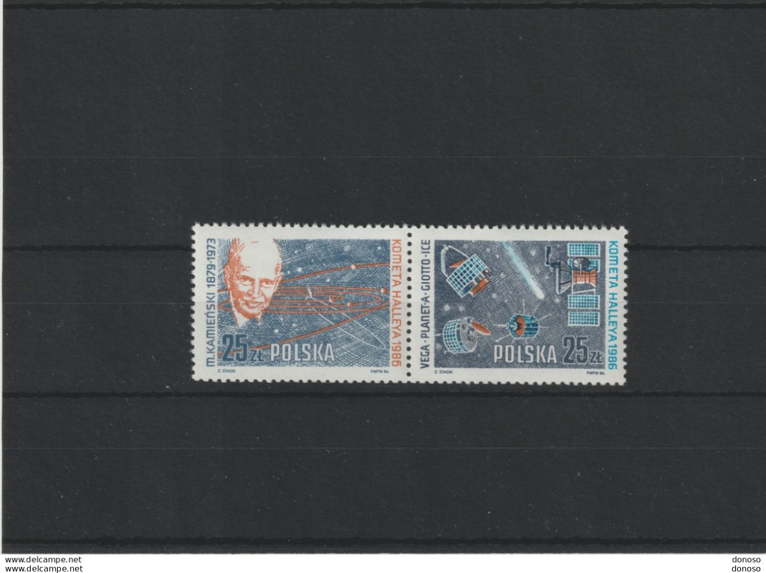 POLOGNE 1986 Comète De Halley Yvert 2824-2825 NEUF** MNH - Nuevos