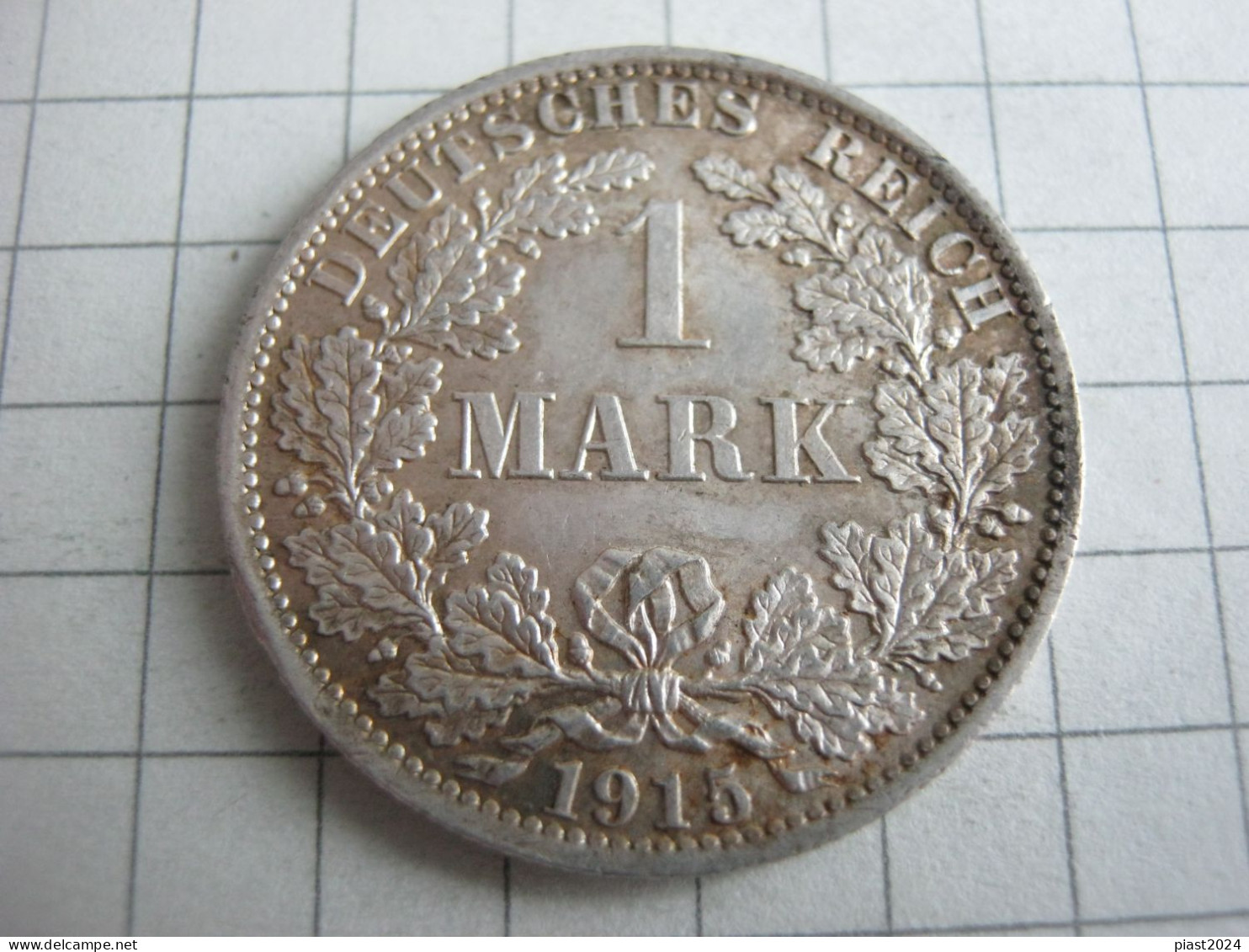 Germany 1 Mark 1915 A - 1 Mark