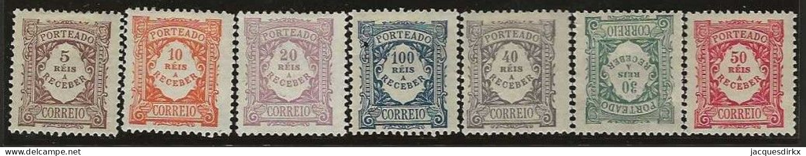 Portugal     .  Y&T      .  Taxe 7/13      .    *        .    Mint-hinged - Neufs