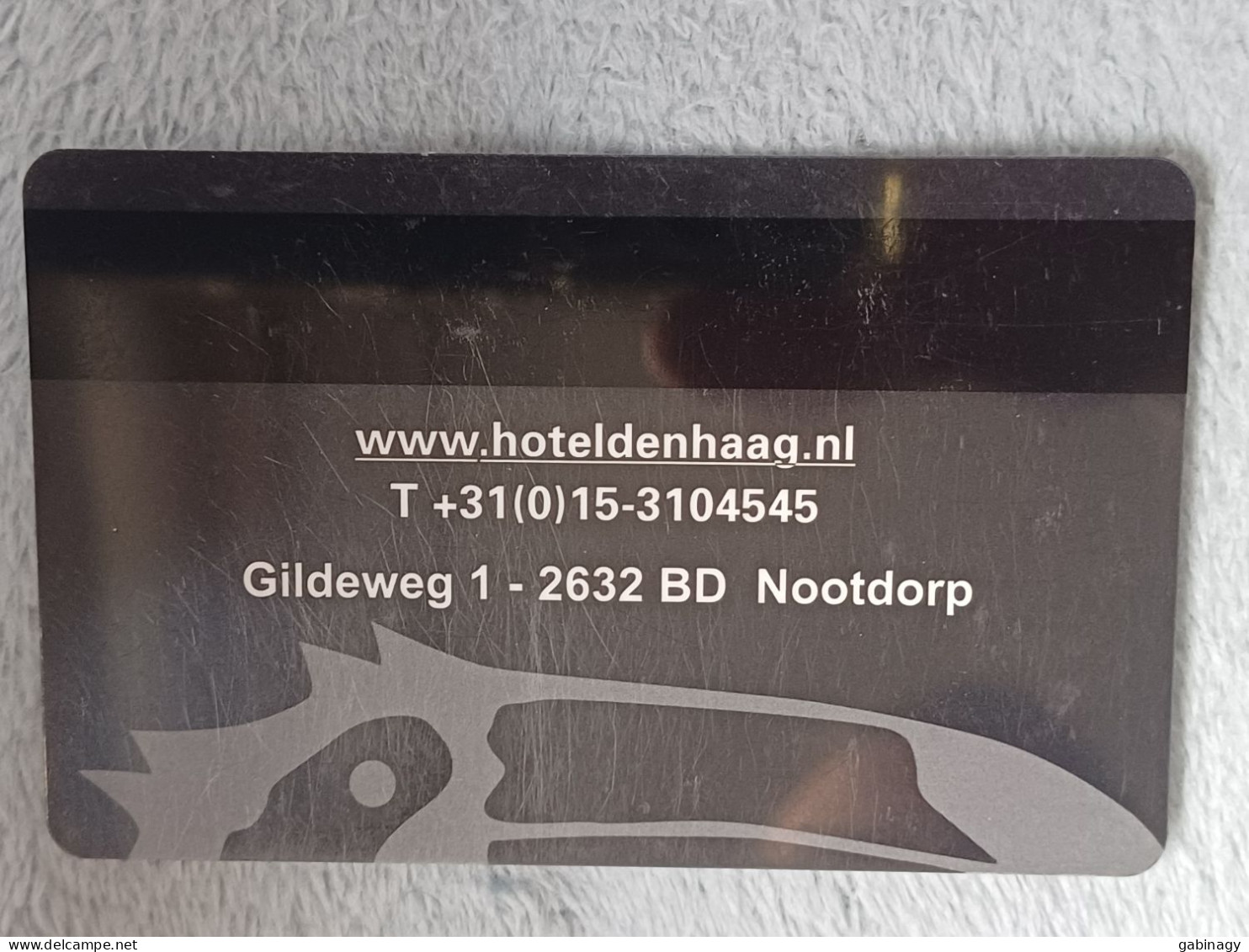 HOTEL KEYS - 2614 - NETHERLAND - HOTEL DEN HAAG - Hotel Keycards