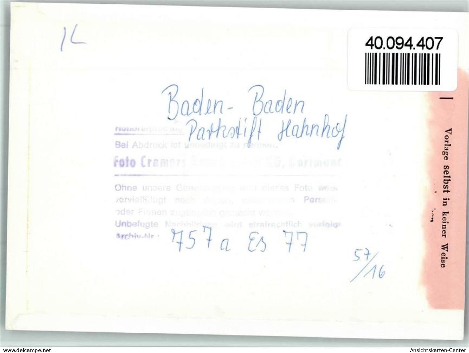 40094407 - Baden-Baden - Baden-Baden