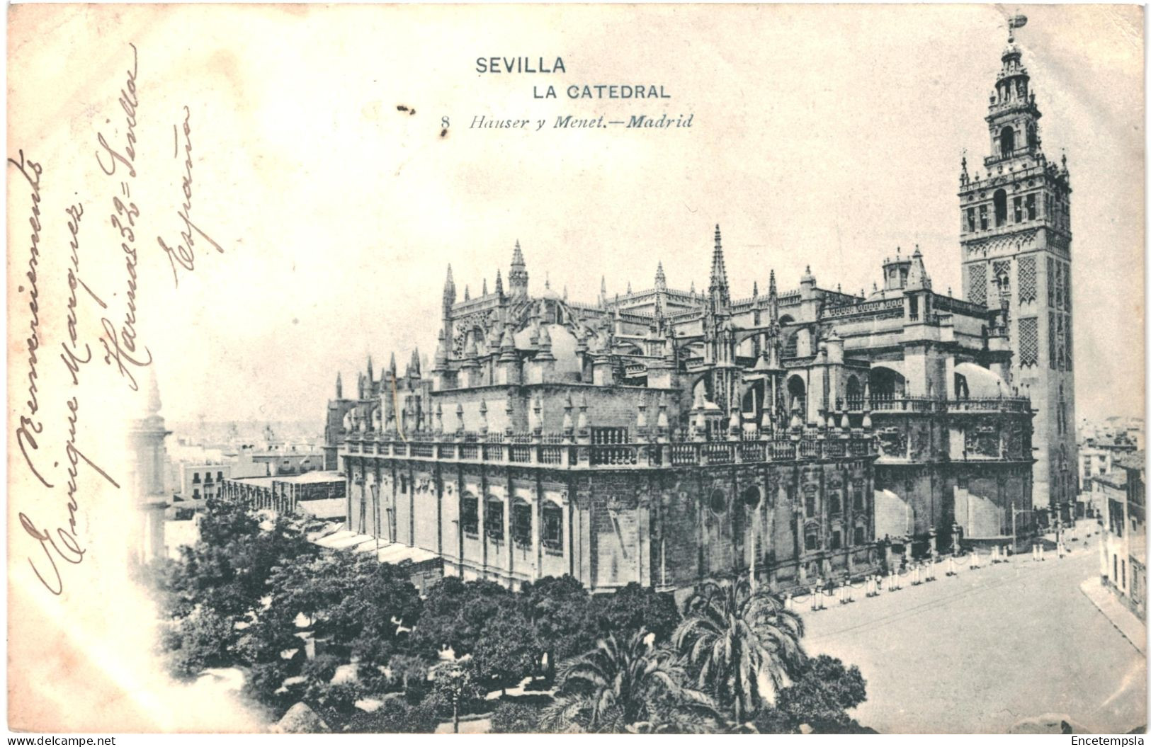 CPA Carte Postale Espagne Sevilla La Catedral  1903 VM80406 - Sevilla