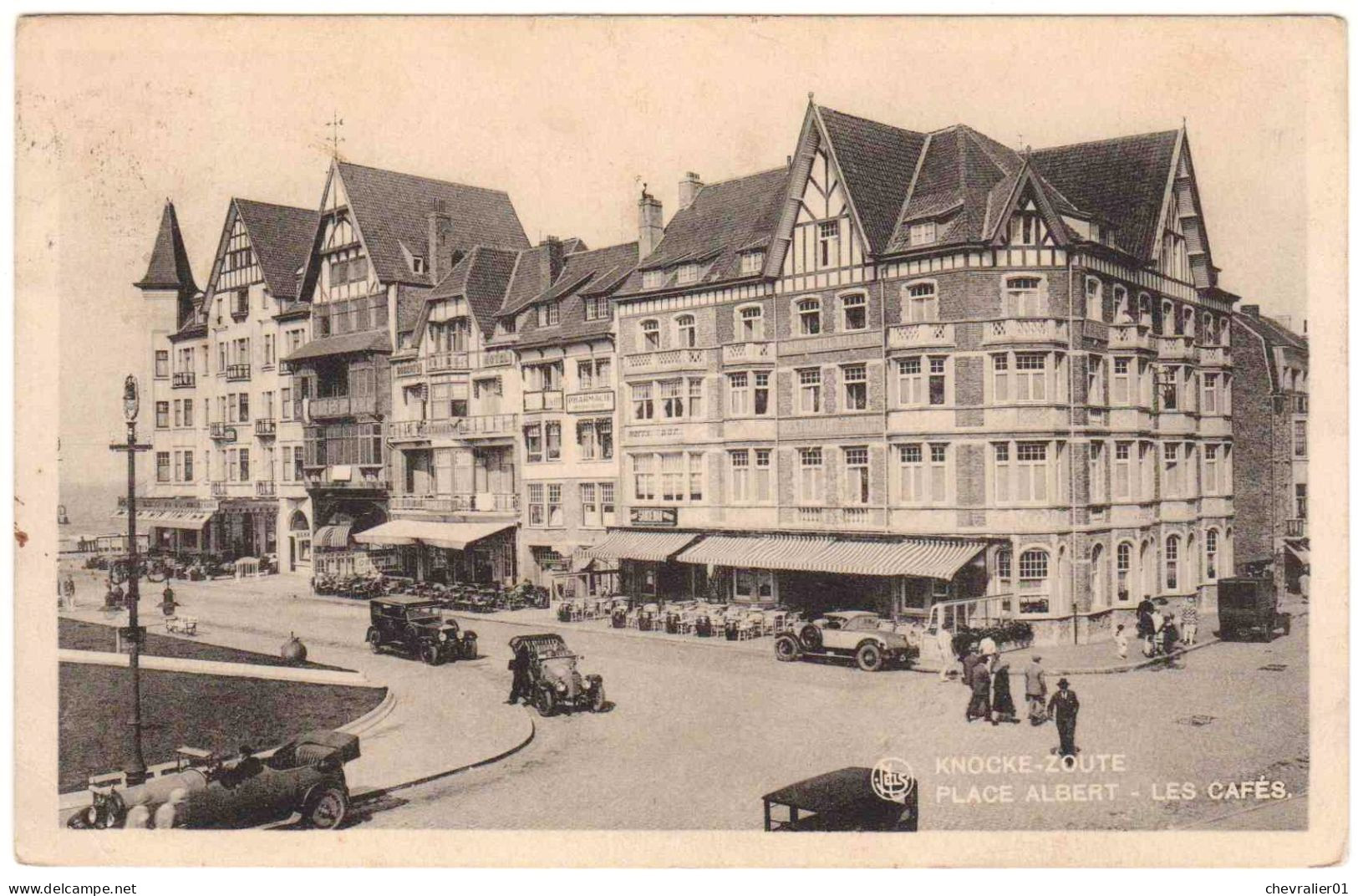 CPA-BE_Knokke_Fl-Oc_2 Cartes Postales_1931_old Timer - Knokke