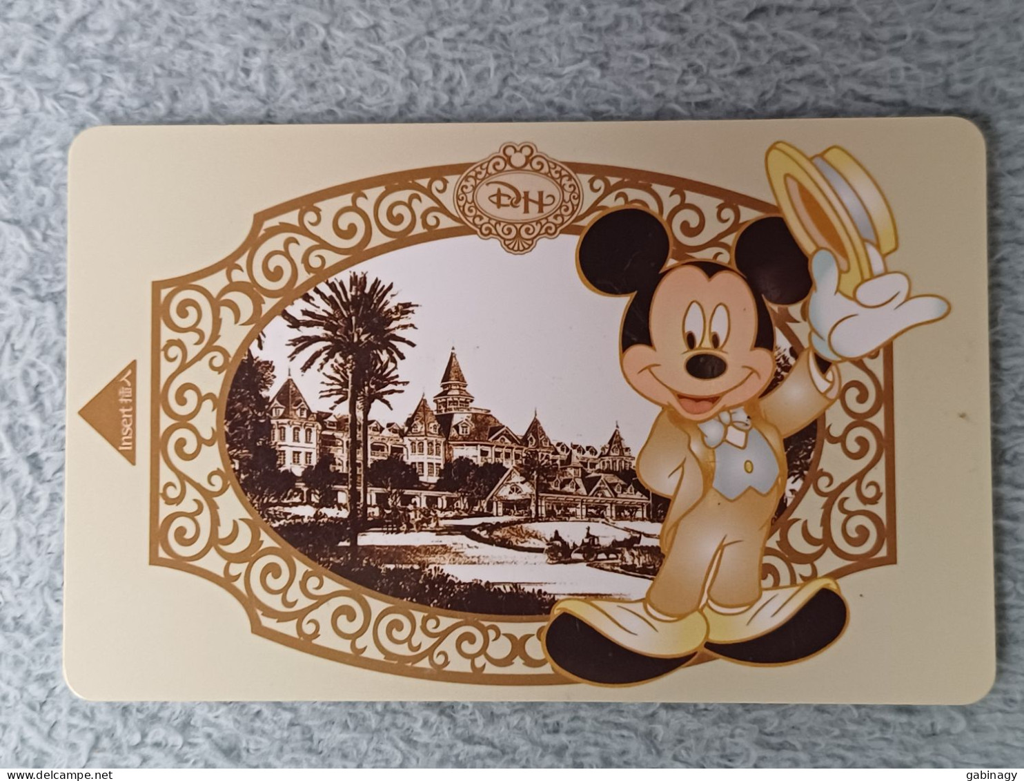 HOTEL KEYS - 2617 - HONG KONG - DISNEYLAND HOTEL - Hotelkarten