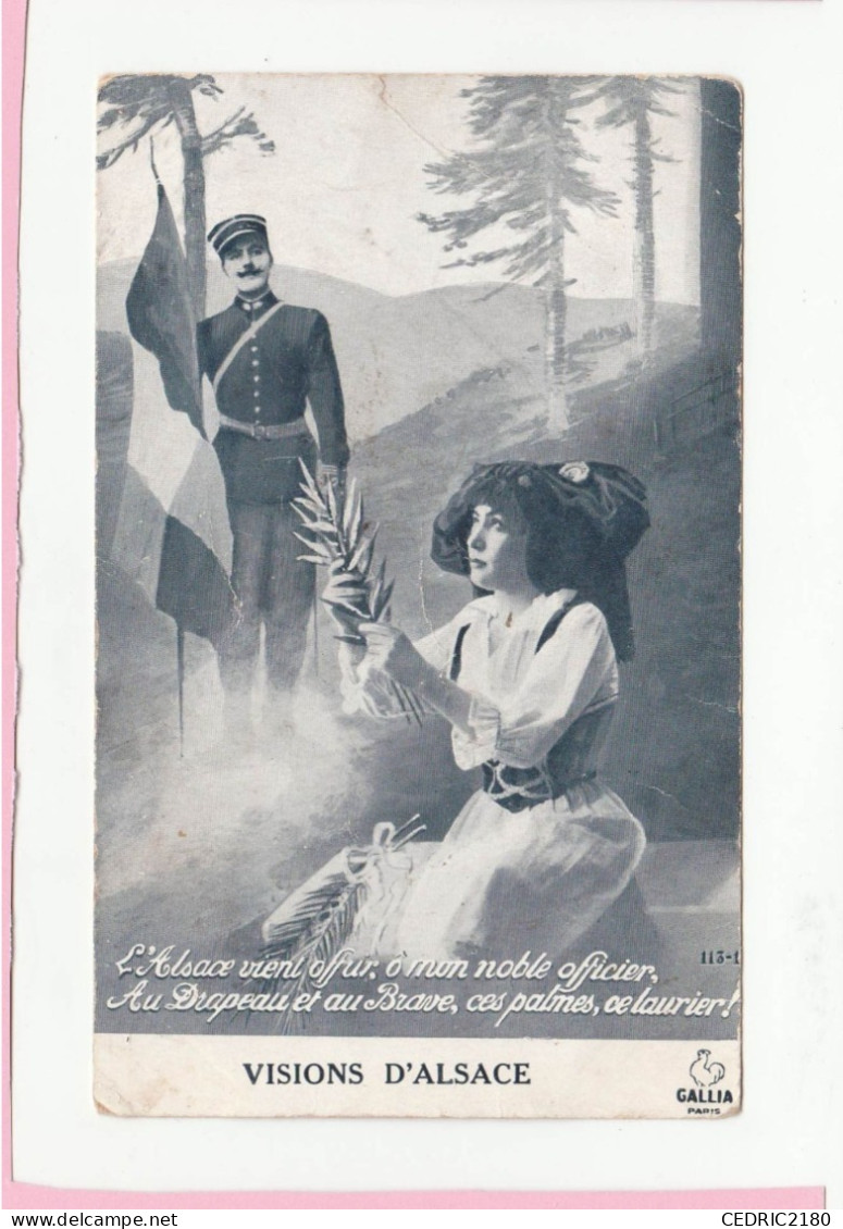 VISIONS D'ALSACE... - Patriotiques