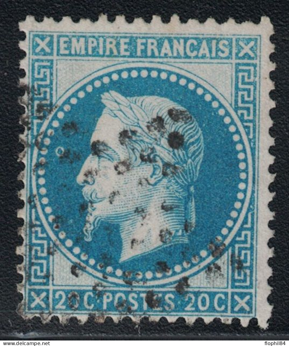 EMPIRE - N°29 - VARIETE ANNEAU LUNE DEVANT L'OEIL DE L'EMPEREUR. - 1863-1870 Napoléon III Lauré