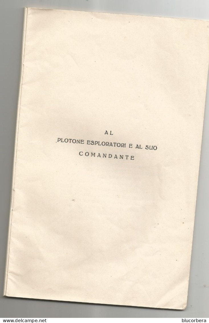 14.5.1937 GUERRA CIVILE SPAGNA LE STAMPELLE: AL PLOTONE ESPLORATORI E AL SUO COMANDANTE - War 1939-45
