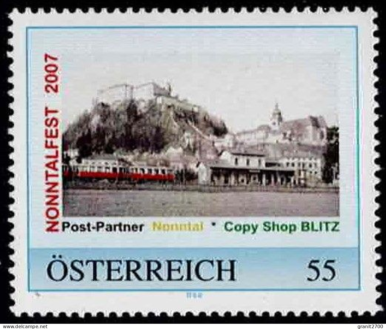 PM Nonntalfest 2007 - Salzburg Ex Bogen Nr. 8016276  Postfrisch - Personnalized Stamps