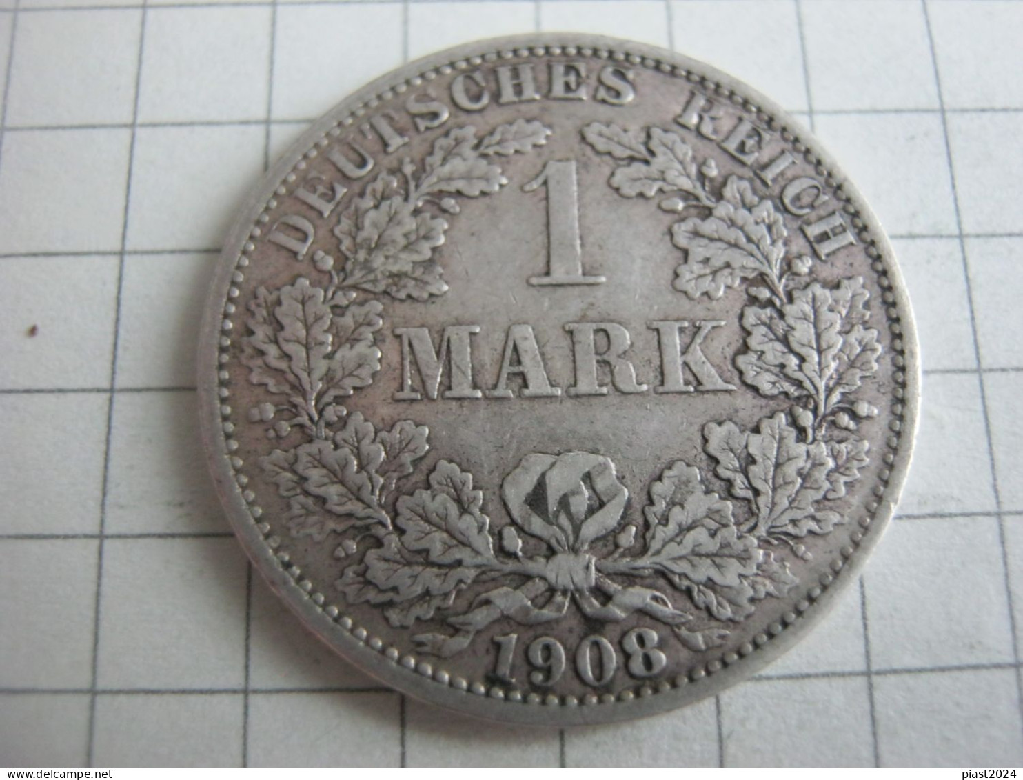 Germany 1 Mark 1908 A - 1 Mark