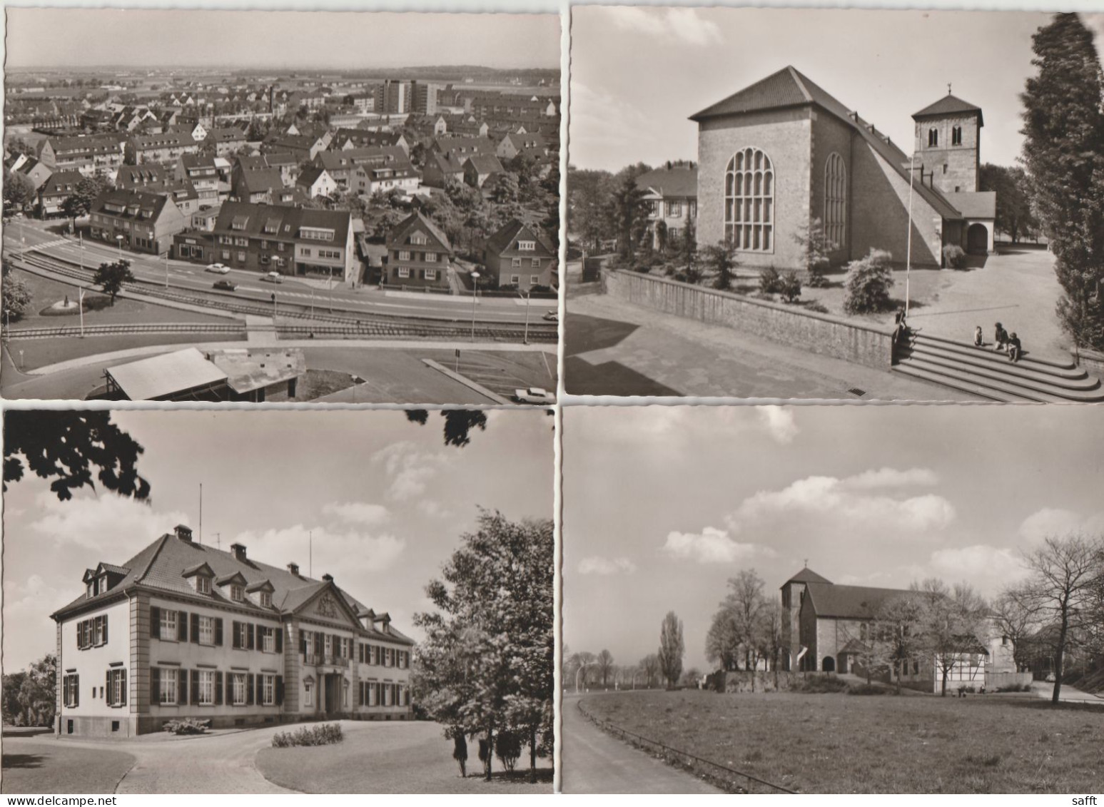 Lot Mit 6 Ansichtskarten Monheim Am Rhein Um 1960 - Monheim