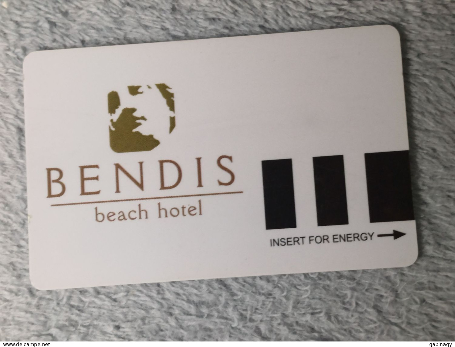 HOTEL KEYS - 2625 - TURKEY - BENDIS BEACH HOTEL - Cartes D'hotel