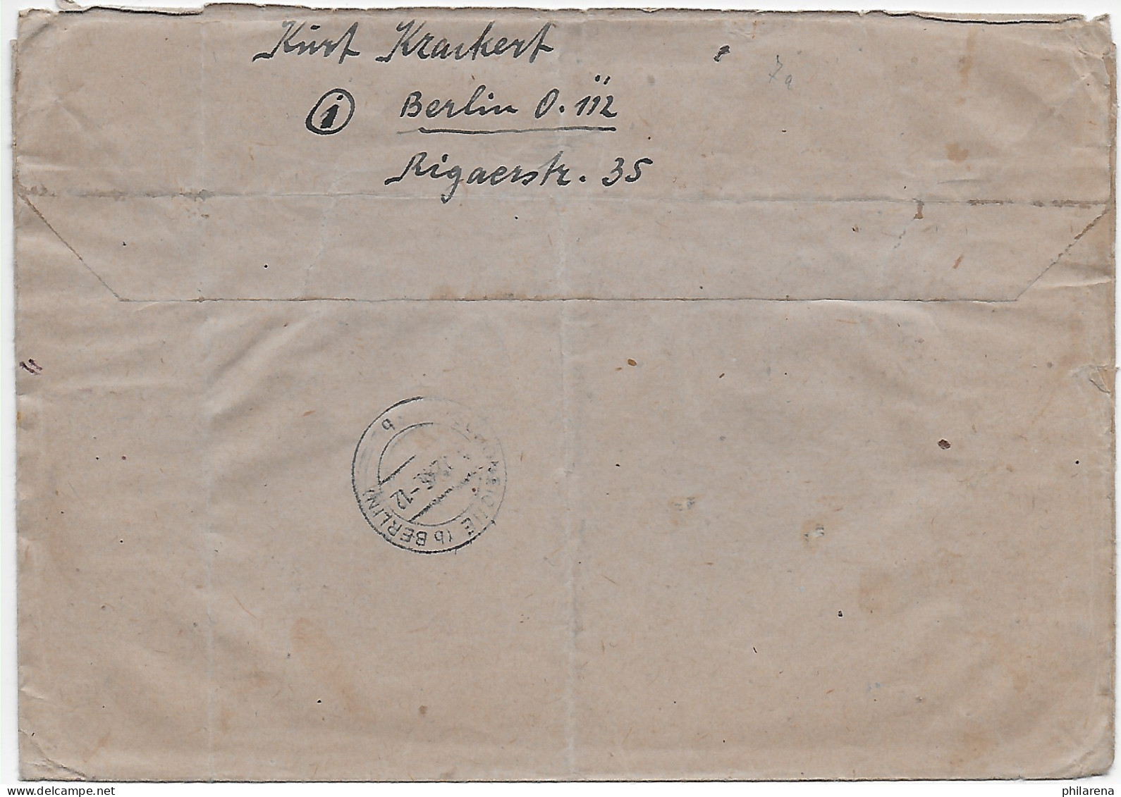 SBZ Einschreiben, Rückschein Berlin, 30.11.45 Nach Schöneiche, MeF, Eckrand - Lettres & Documents