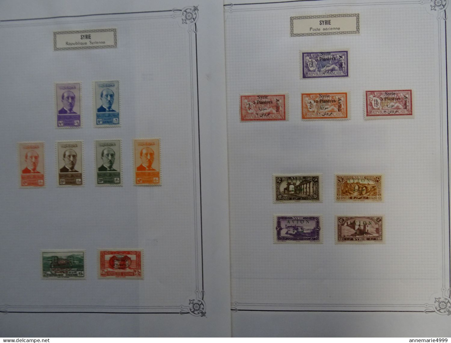 France Colonies LEVANT  Collection voir scan Cote 1060 €