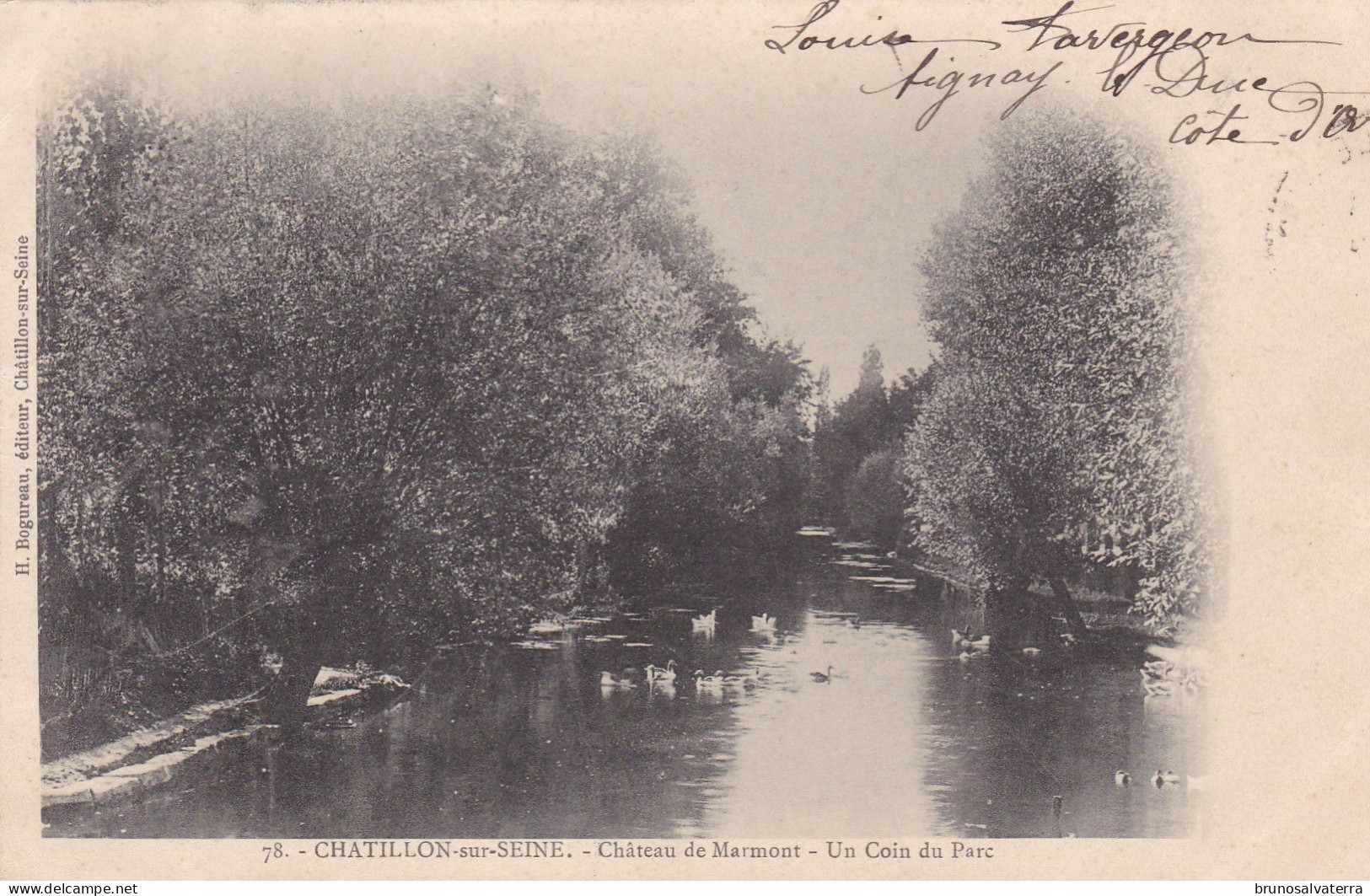 CHATILLON SUR SEINE - Château De Marmont - Un Coin Du Parc - Chatillon Sur Seine