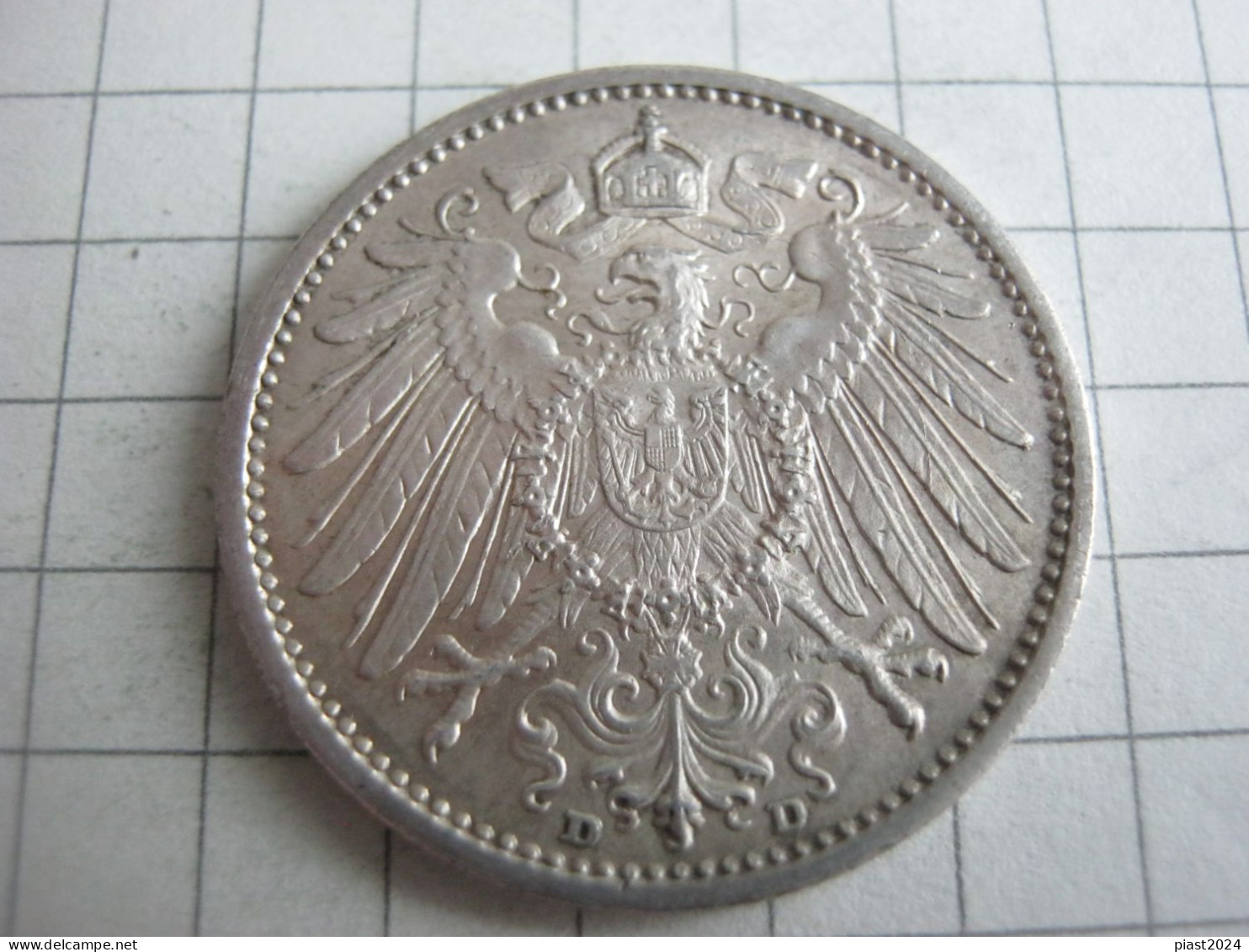 Germany 1 Mark 1907 D - 1 Mark