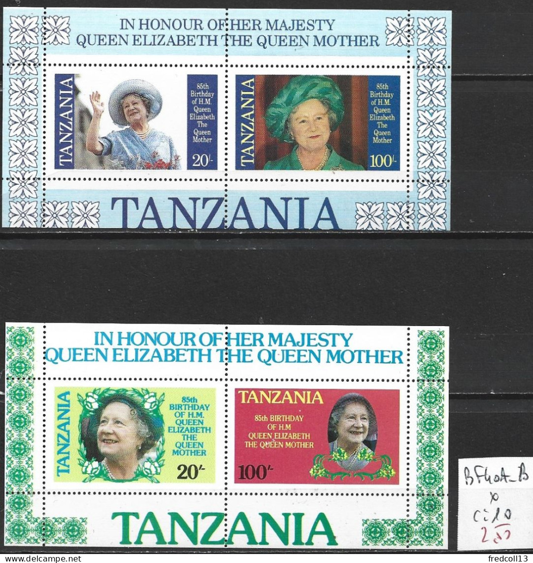 TANZANIE BF 40 A & B * Côte 10 € - Tanzanie (1964-...)