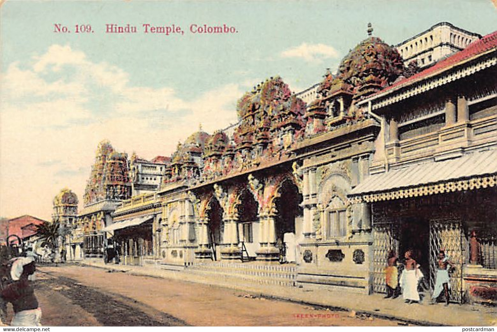 Sri Lanka - COLOMBO - Hindu Temple - Publ. Skeen-Photo 109 - Sri Lanka (Ceylon)