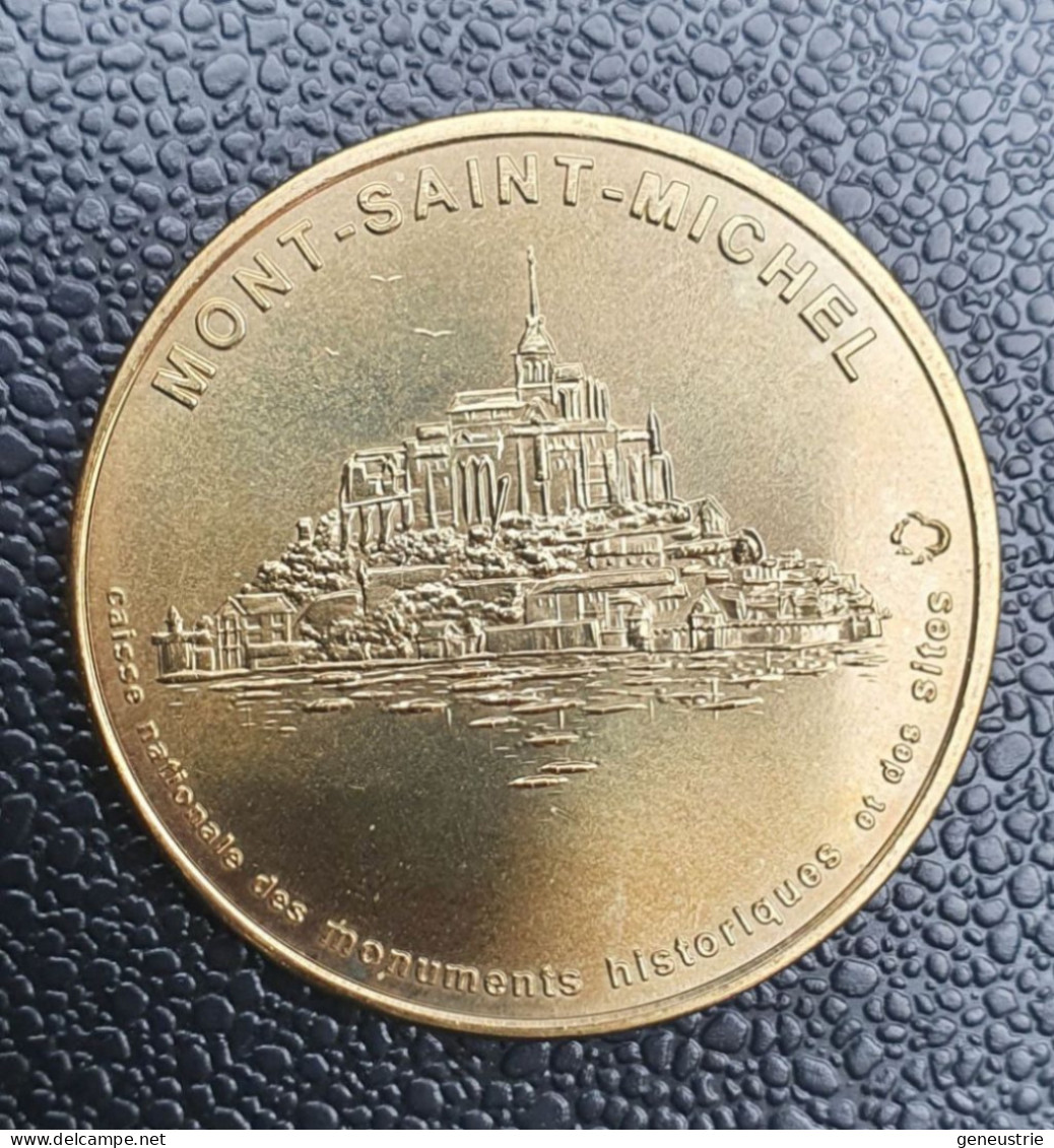 Médaille Touristique "Le Mont Saint Michel" Simple Corne (1996/1998) 1ère édition Monnaie De Paris - Manche - Normandie - Ohne Datum