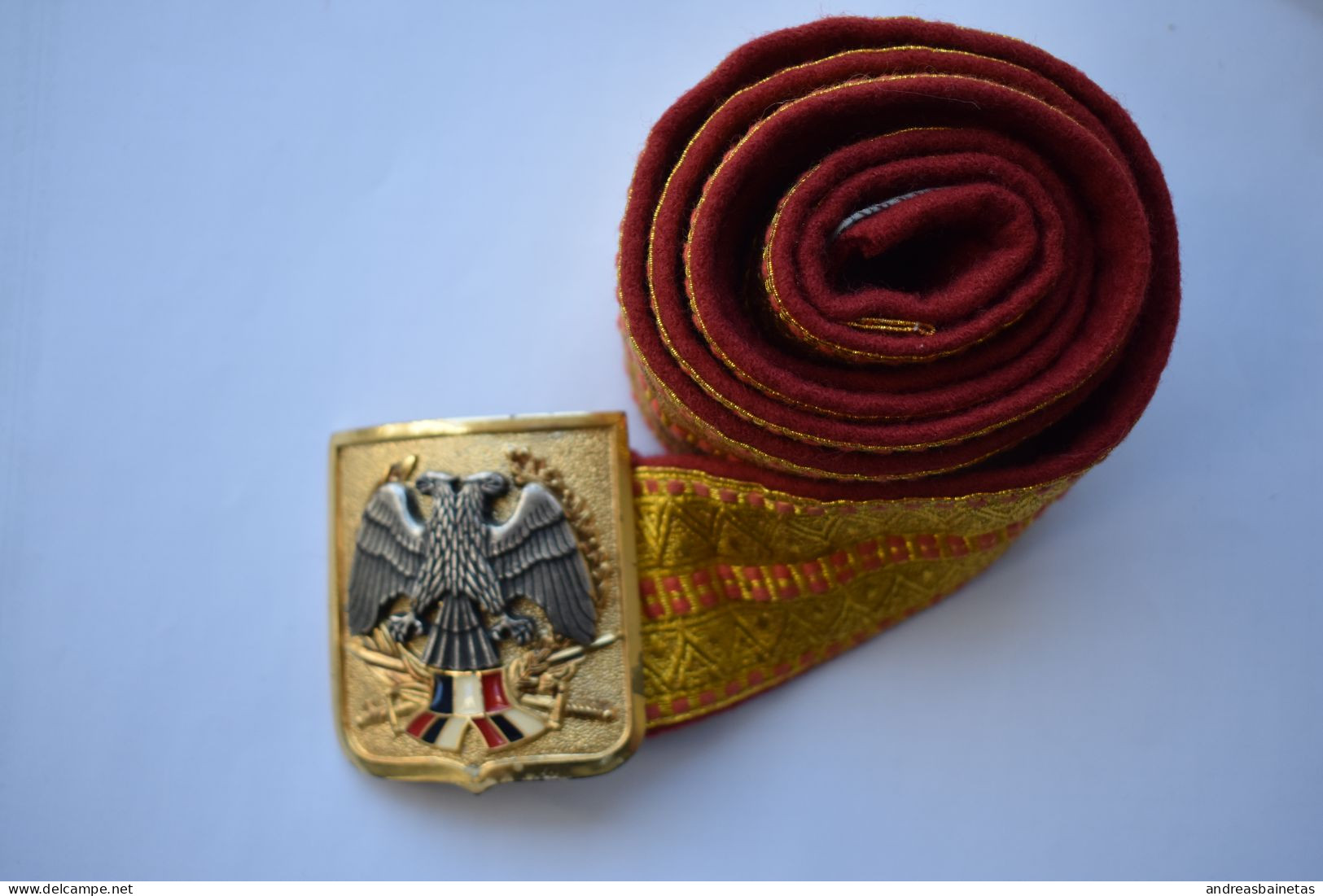 Parade Belt Of The Officer Of Yugoslav National Army - Uniforms