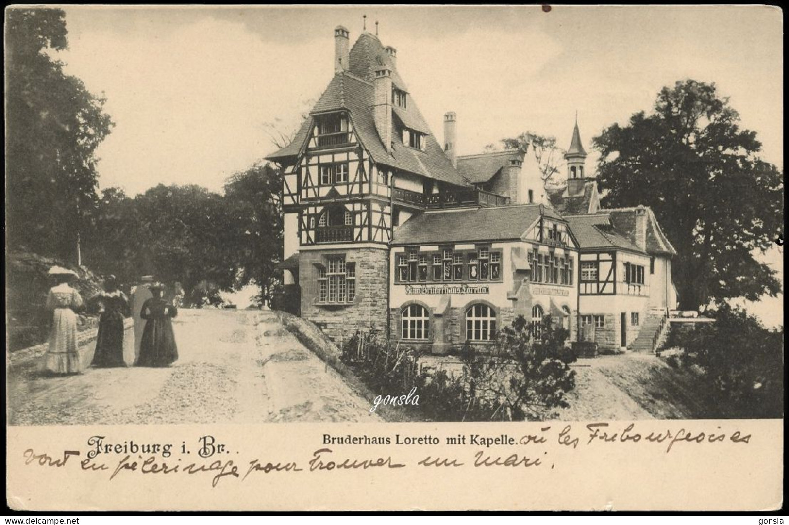 FREIBURG I. Br. 1900 "Bruderhaus Loretto Mit Kapelle" - Freiburg I. Br.