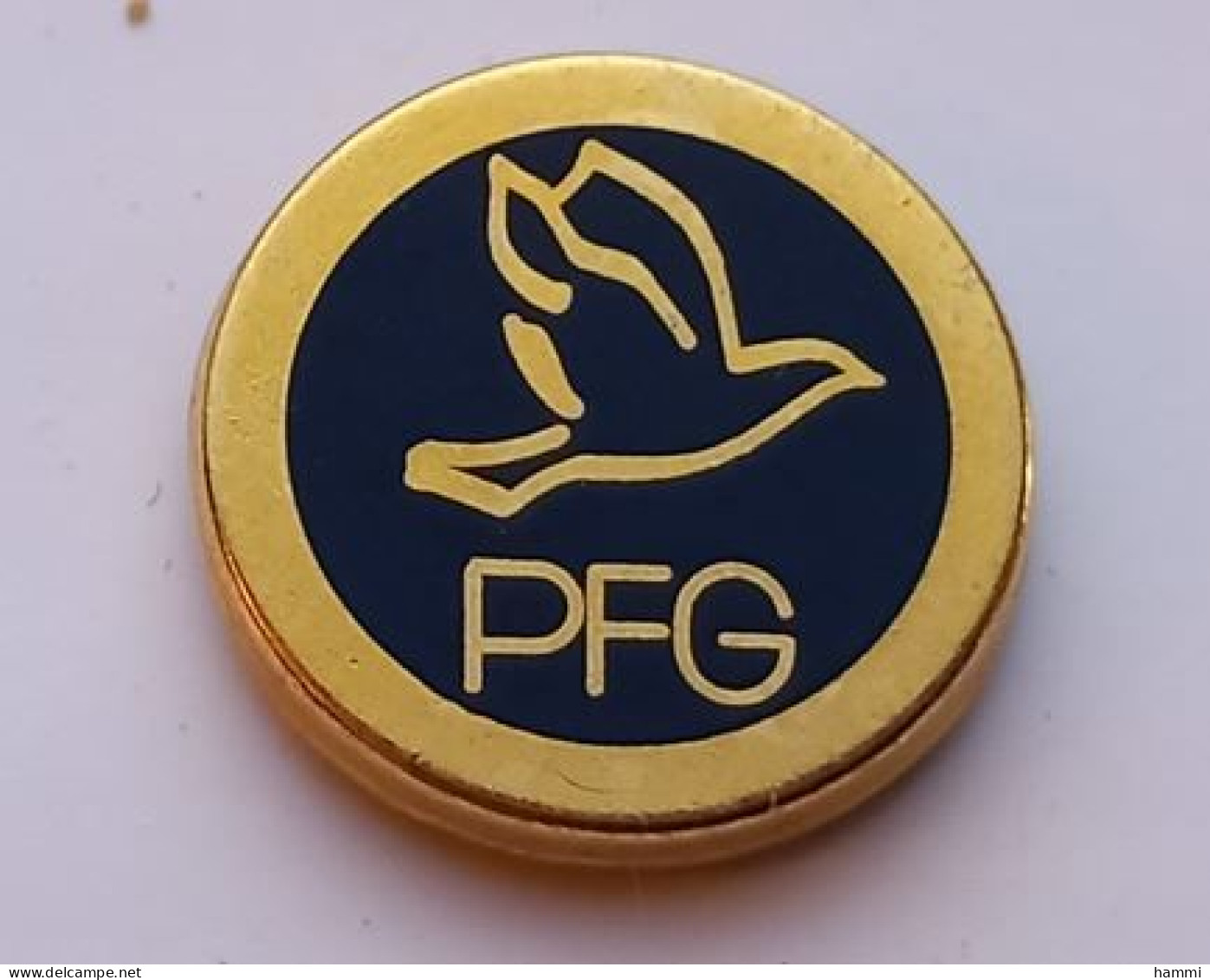G507 Pin's PFG Pompes Funèbres Générales Oiseau Bird Signé Arthus Bertrand Achat Immédiat - Arthus Bertrand