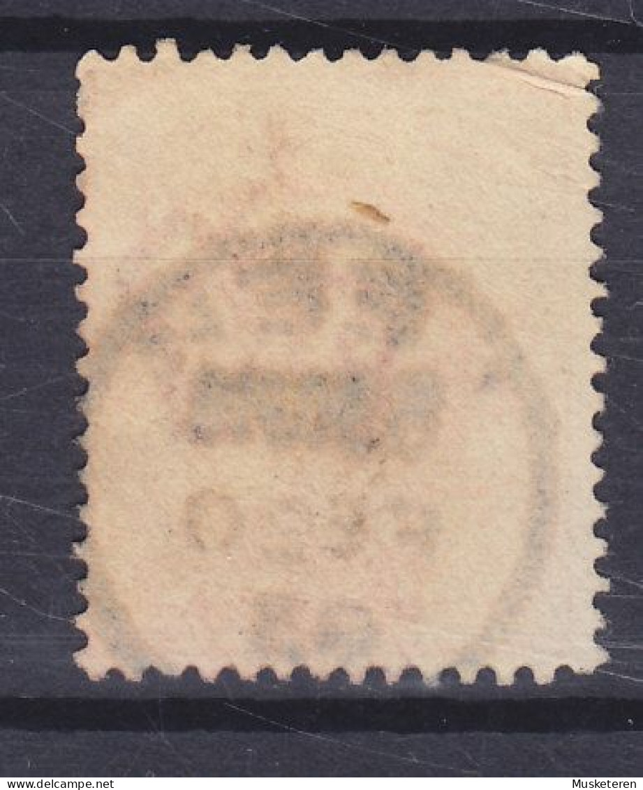 Great Britain 1902 Mi. 104A,  1p. Edward VII. Deluxe LEEK (Staffordshire) 1903 Cancel !! - Used Stamps