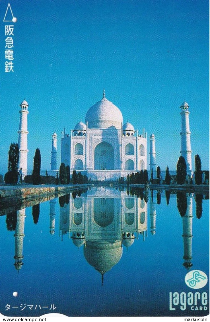 Japan Prepaid Lagare Card 3000 - Taj Mahal India - Japan