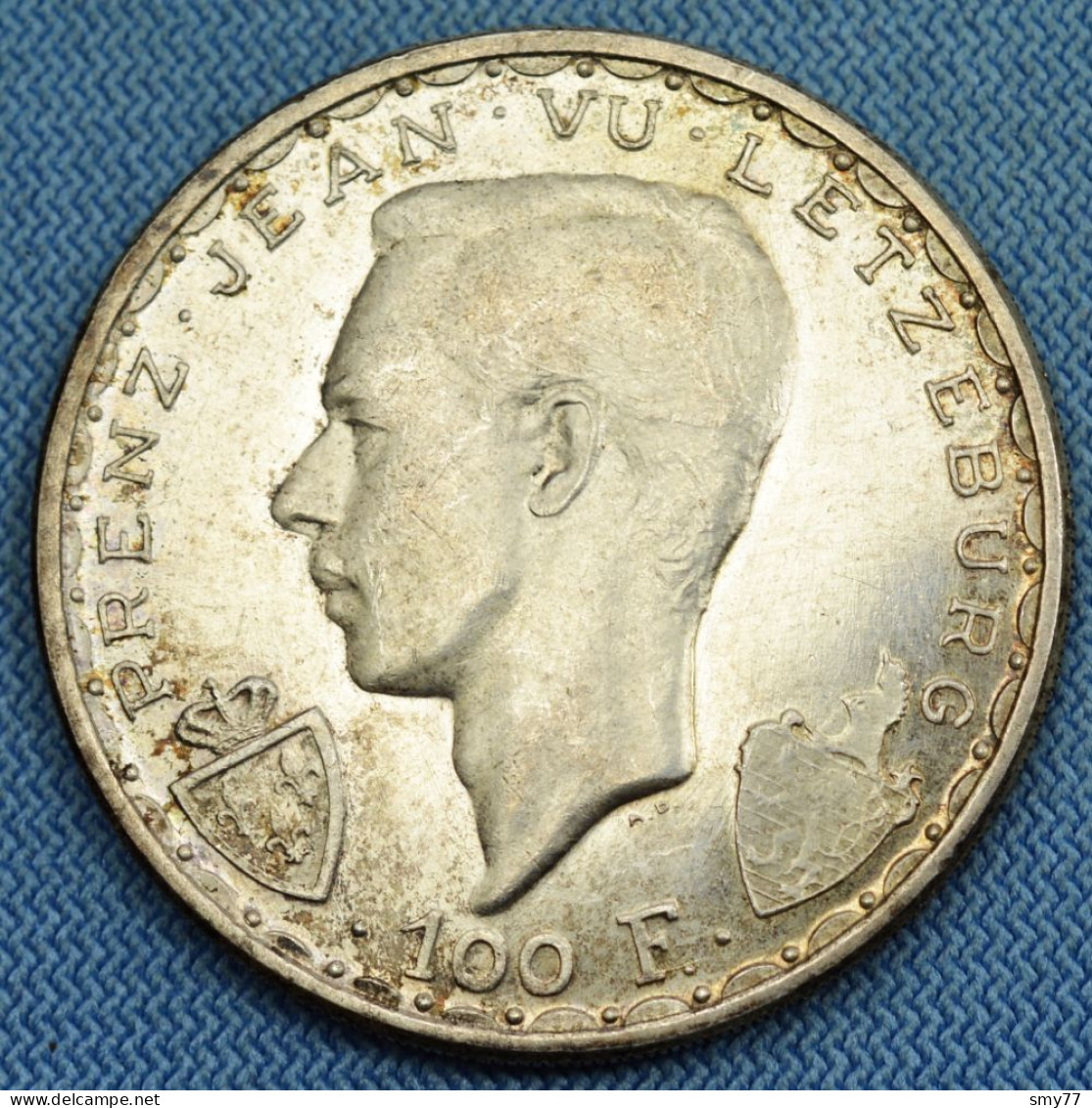 Luxembourg • 100 Francs 1946 • Avec Signature • UNC • Ag 835 ‰ • Mint.: 98'000 • Luxemburg • [24-756] - Luxemburg