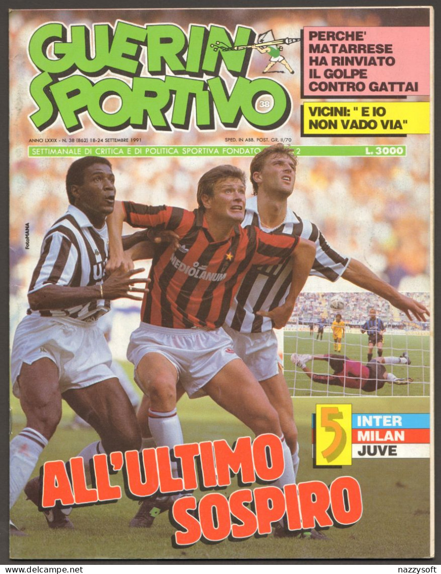 Guerin Sportivo 1991 N°38 - Sports