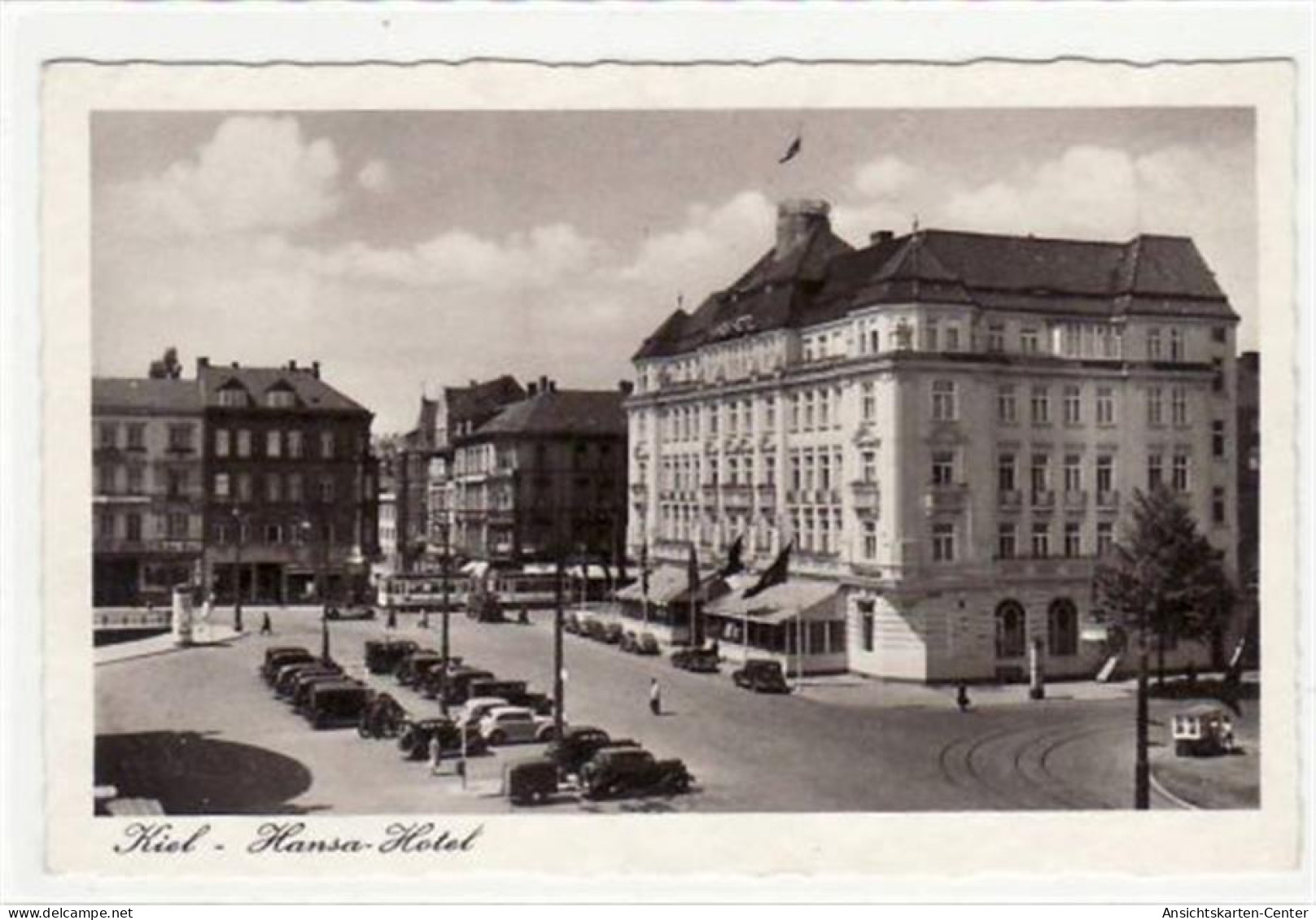 39069807 - Kiel Mit Hansa - Hotel. Karte Beschrieben Gute Erhaltung. - Kiel