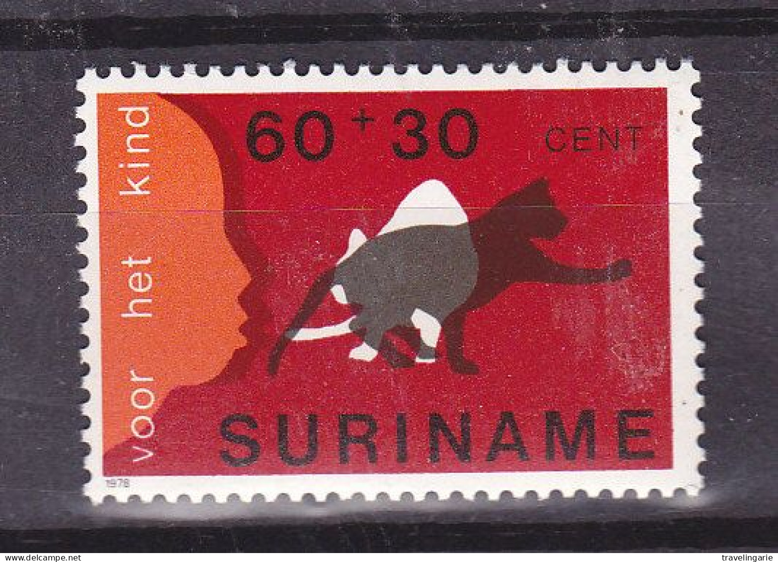 Suriname 1978 Cat 60+30 Cent MNH/** - Suriname