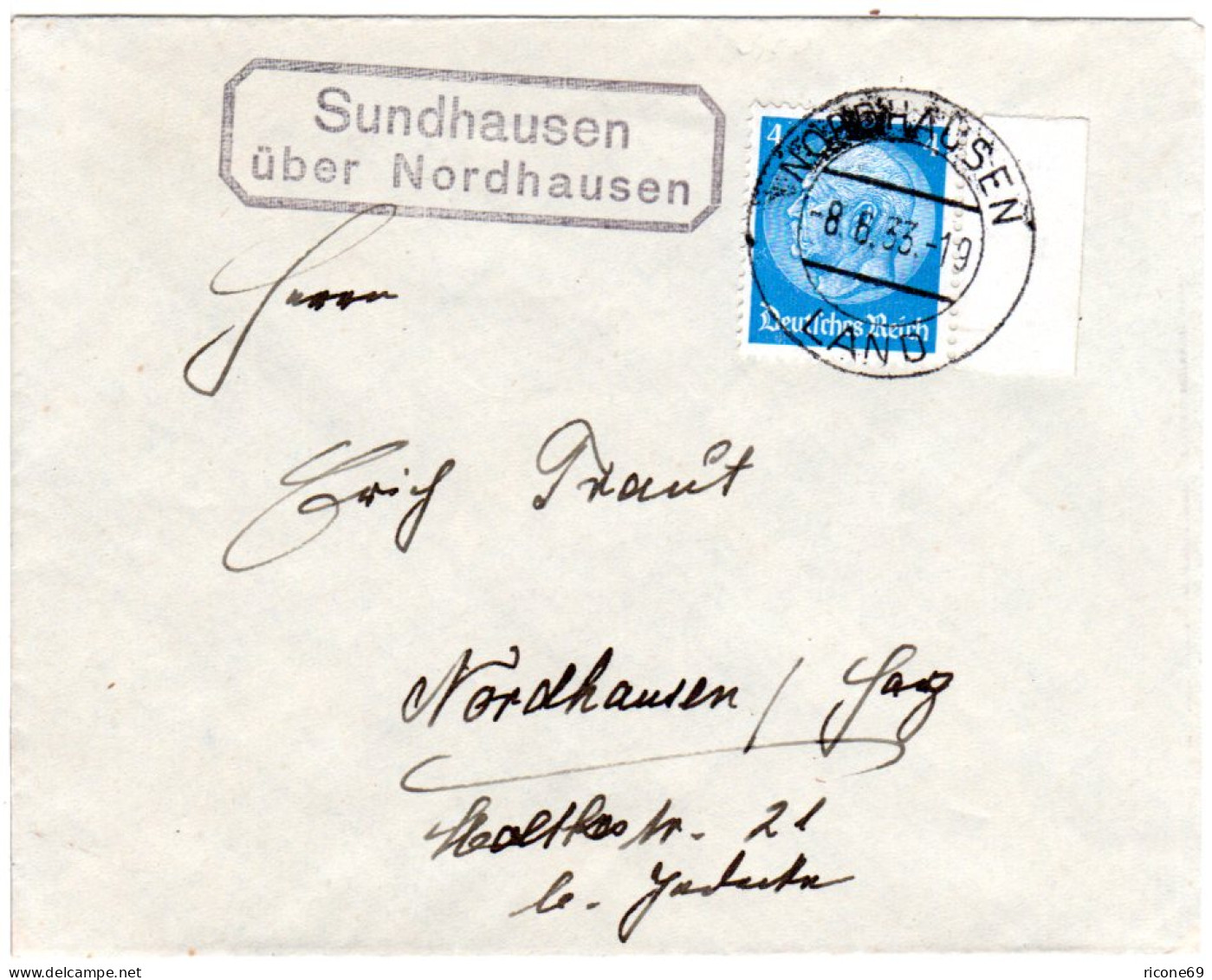 DR 1931, Landpoststpl. WITTLEKOFEN Bonndorf (Schwarzwald) Land Auf Brief M. 4 Pf - Storia Postale