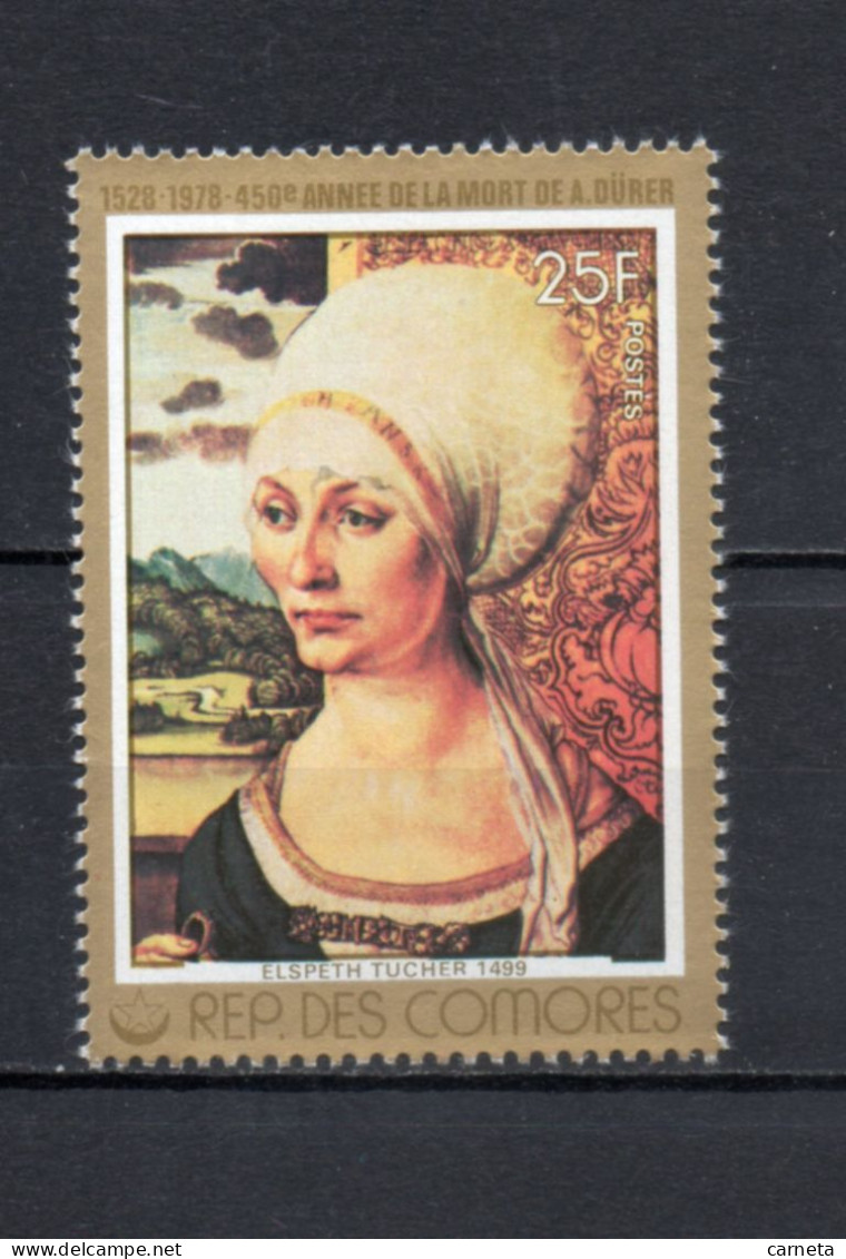 COMORES  N° 209   NEUF SANS CHARNIERE COTE 0.35€    DURER PEINTRE TABLEAUX ART - Comores (1975-...)