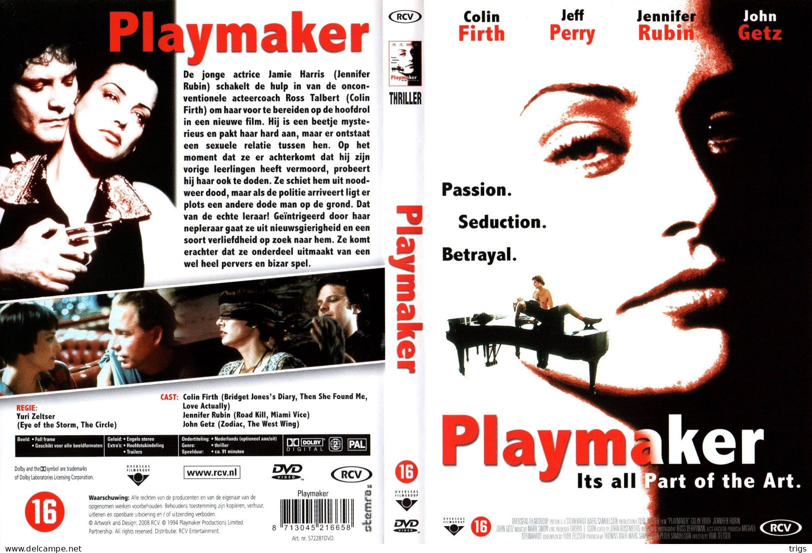 DVD - Playmaker - Crime