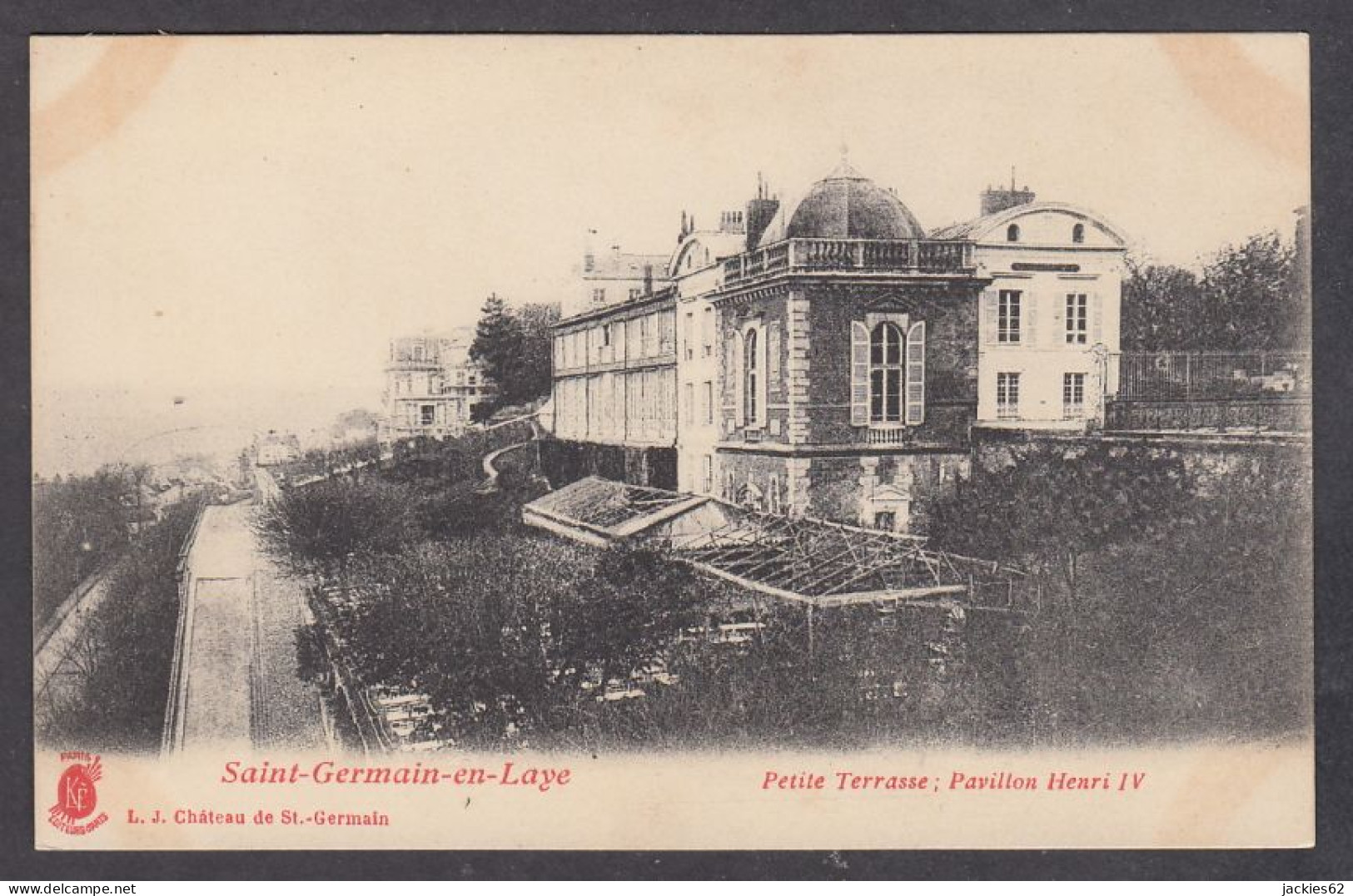 118582/ SAINT-GERMAIN-EN-LAYE, Petite Terrasse, Pavillon Henri IV - St. Germain En Laye (Château)