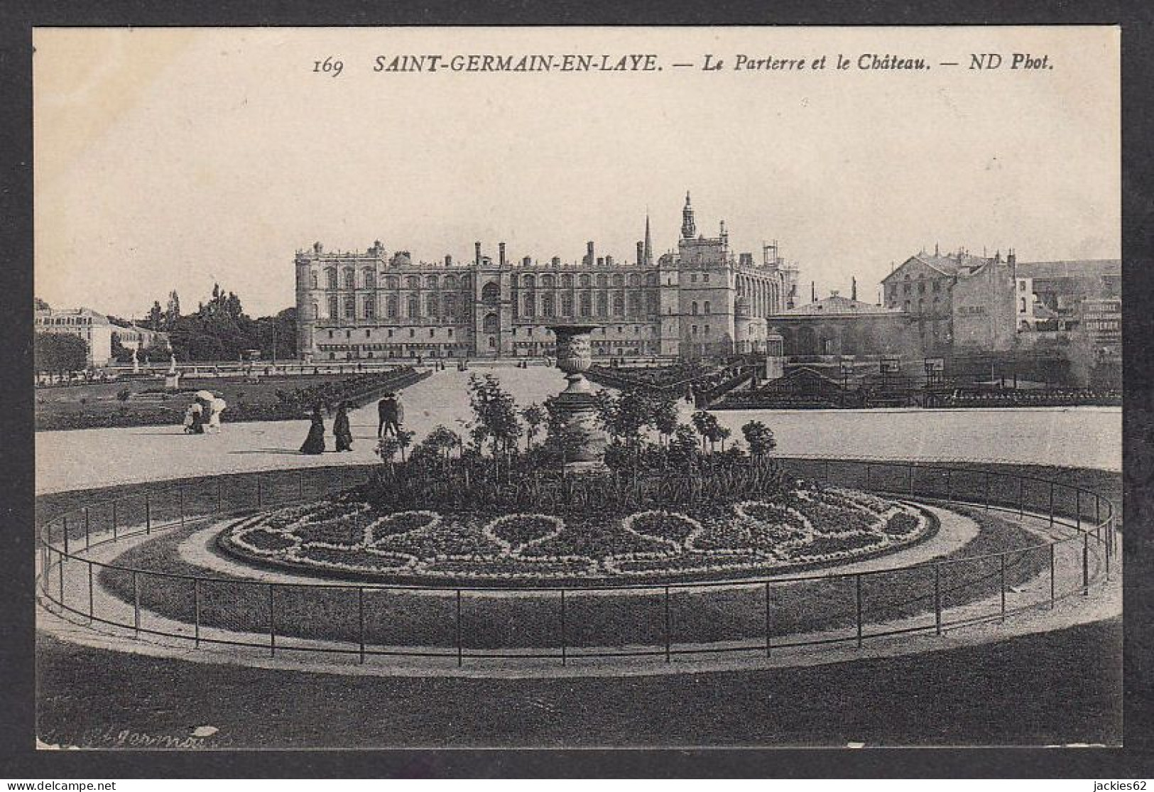 086659/ SAINT-GERMAIN-EN-LAYE, Le Parterre Et Le Château - St. Germain En Laye (Schloß)