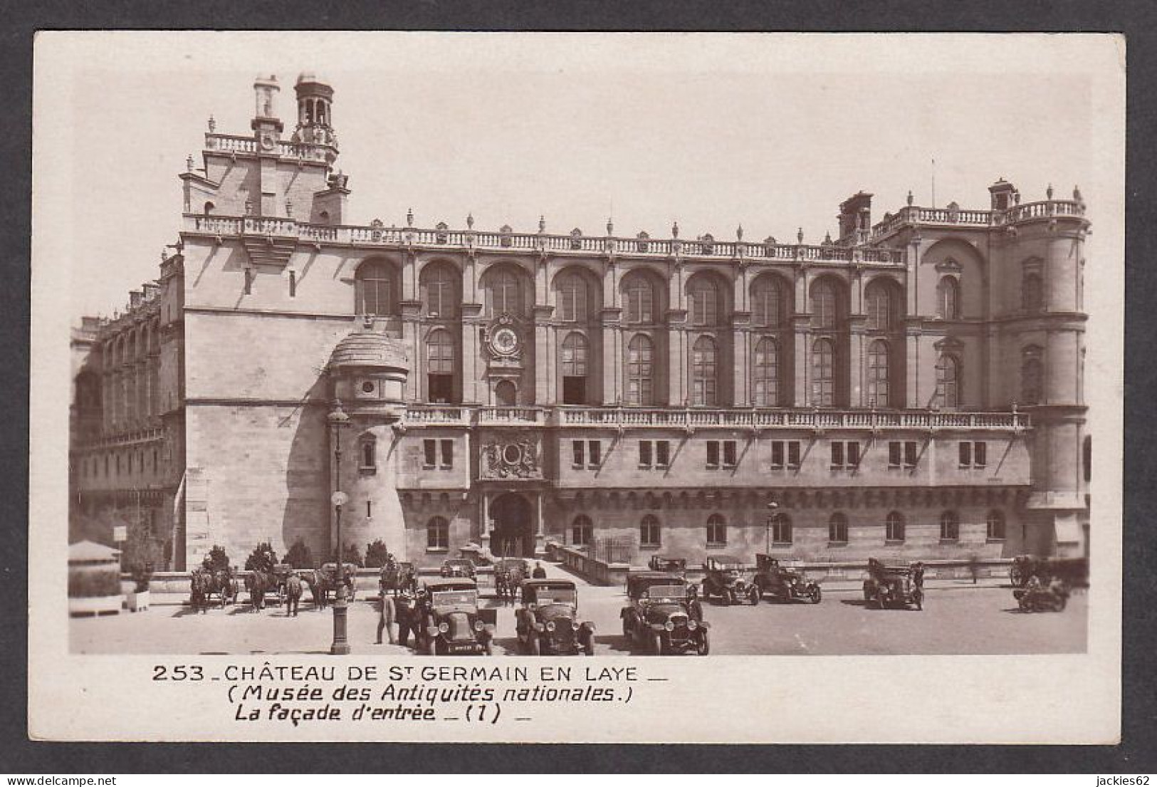 086650/ SAINT-GERMAIN-EN-LAYE, Château, Musée Des Antiquités Nationales, La Façade D'entrée - St. Germain En Laye (Château)