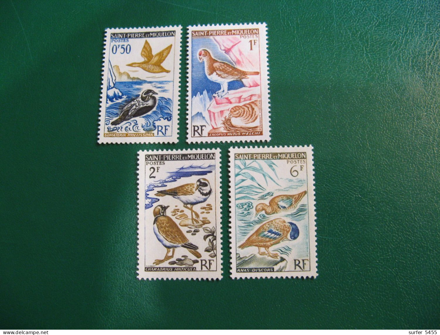 SAINT PIERRE ET MIQUELON YVERT POSTE ORDINAIRE N° 364/367 NEUFS** LUXE - MNH -  COTE 9,00 EUROS - Unused Stamps