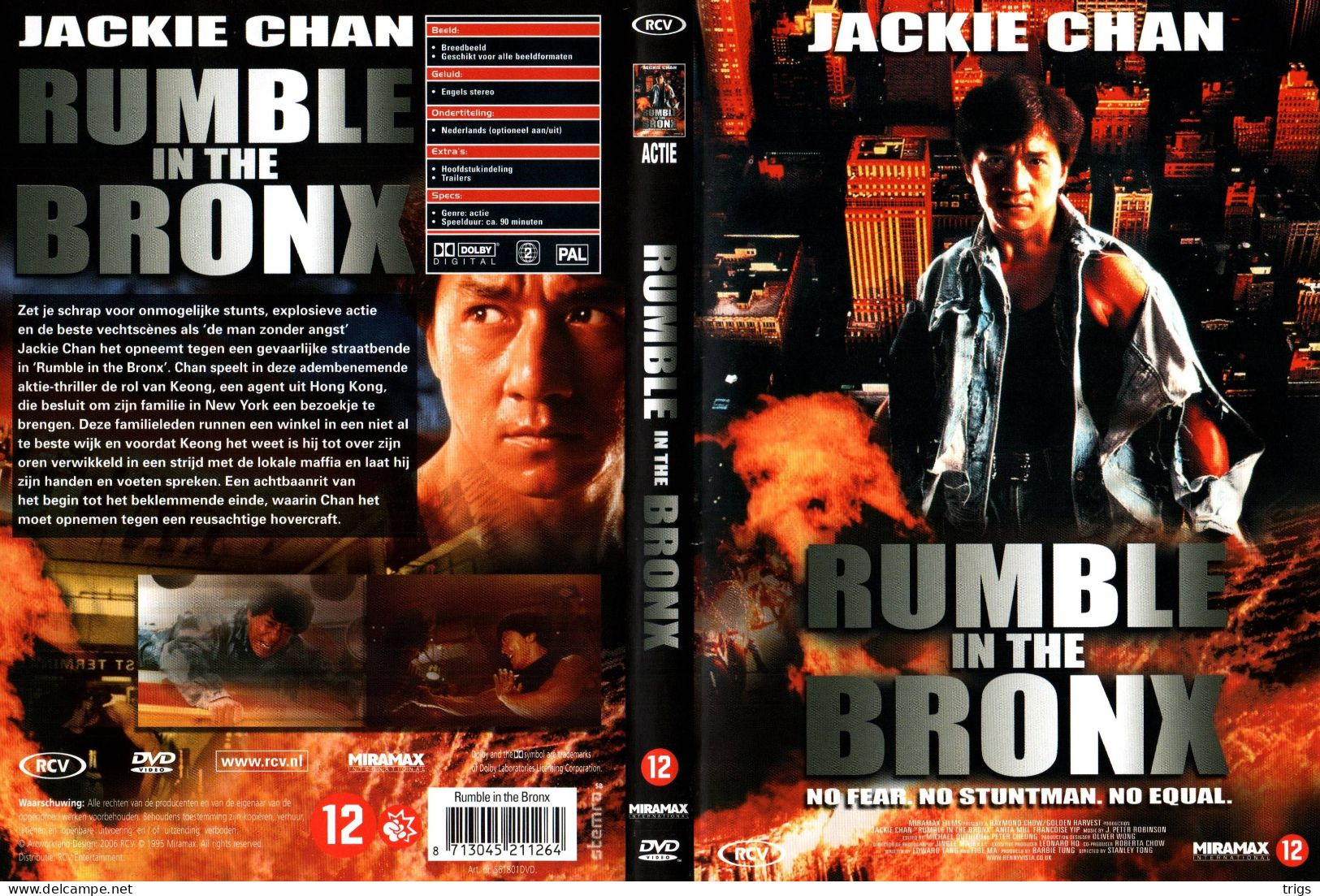 DVD - Rumble In The Bronx - Acción, Aventura